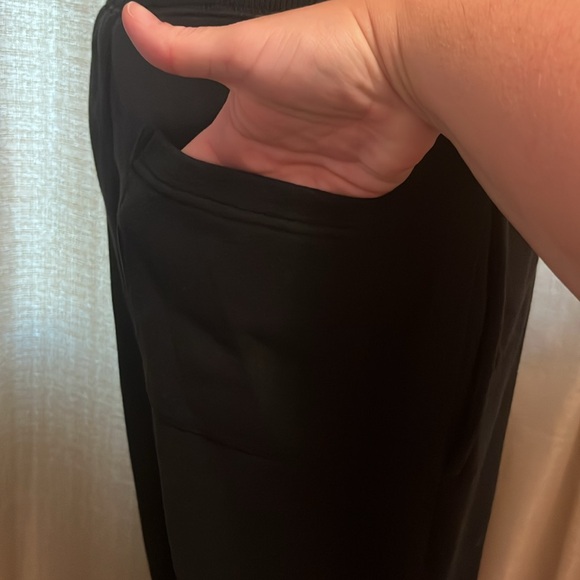 Goodfellow & Co Mens Large Tall Black Jogger Pants with Elastic Waist - Picture 9 of 16